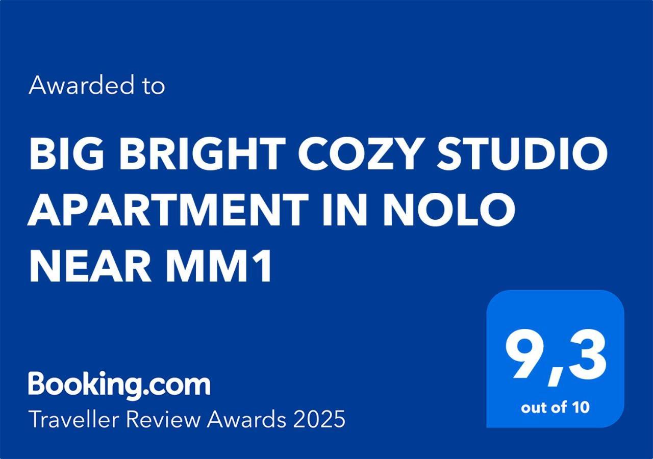 Big Bright Cozy Studio Apartment In Nolo Near Mm1 Milan Extérieur photo
